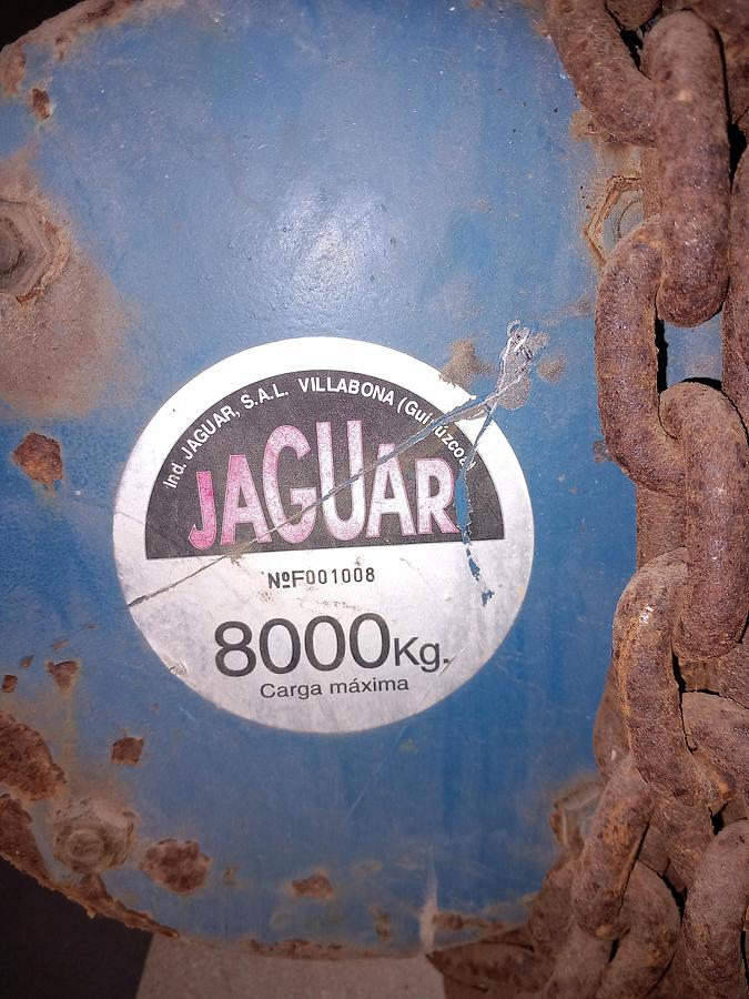 Used Guincho manual Jaguar 8 Tn