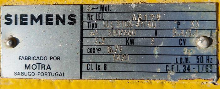 Used Guincho horizontal STAHL de 2,2 kw