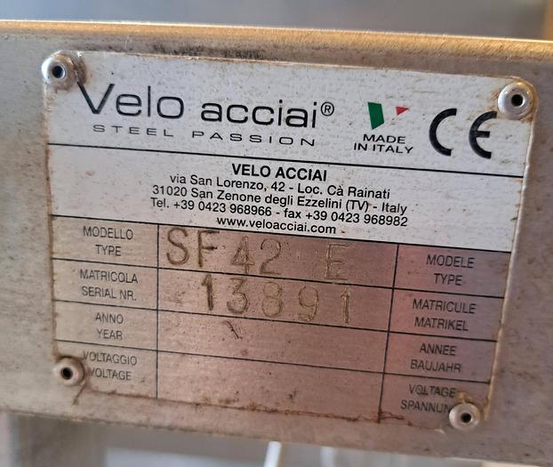 Used Filtro para vinho Velo Acciai