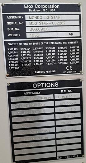 Used Electroerosão AGIE Mondo 50STAR