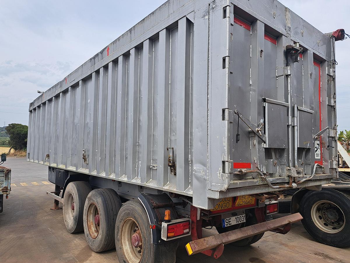 Used Semi reboque basculante de alumínio FRUEHAUF
