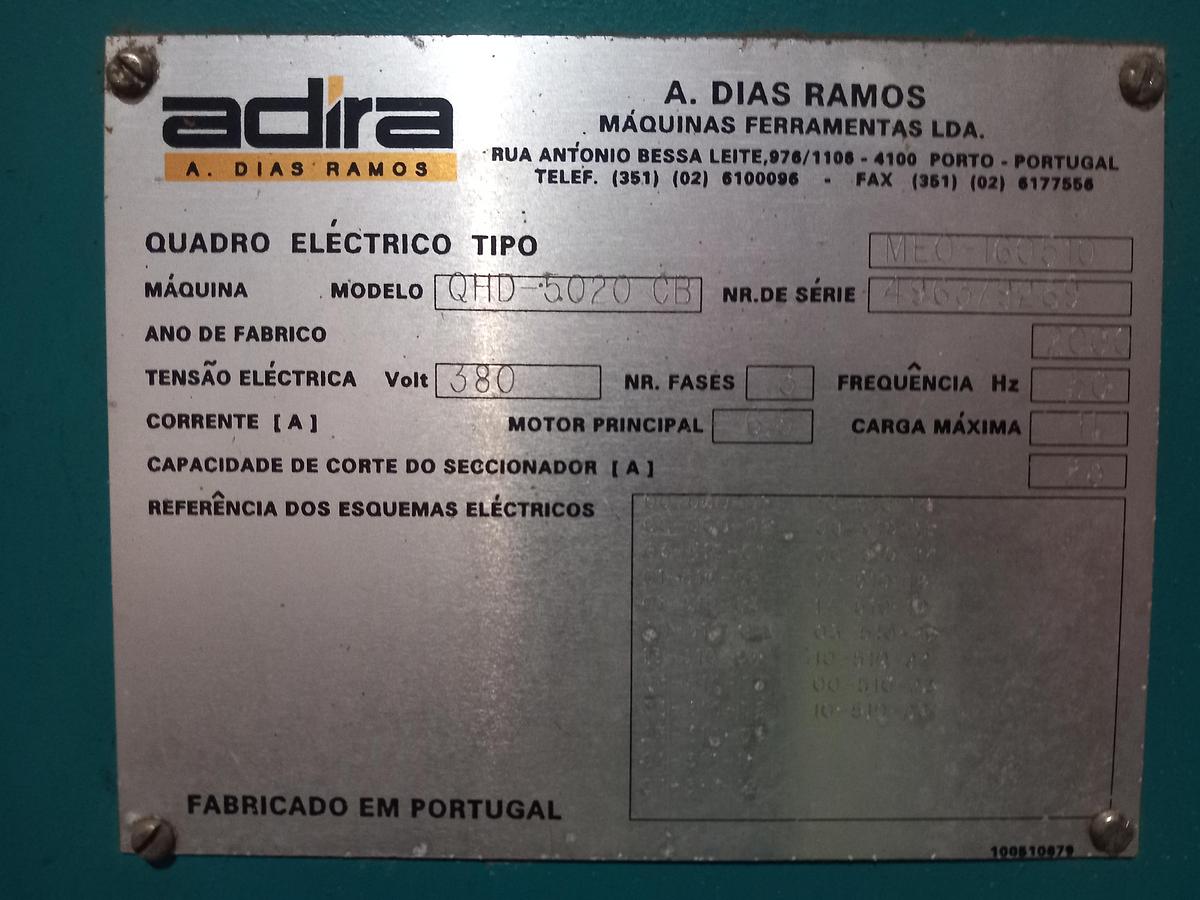 Used Quinadeira ADIRA 50 ton, modelo QHD-5020-CB