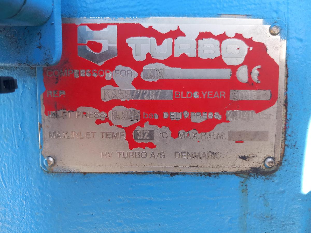 Used Soprador Centrífugo / Turbocompressor de Ar
