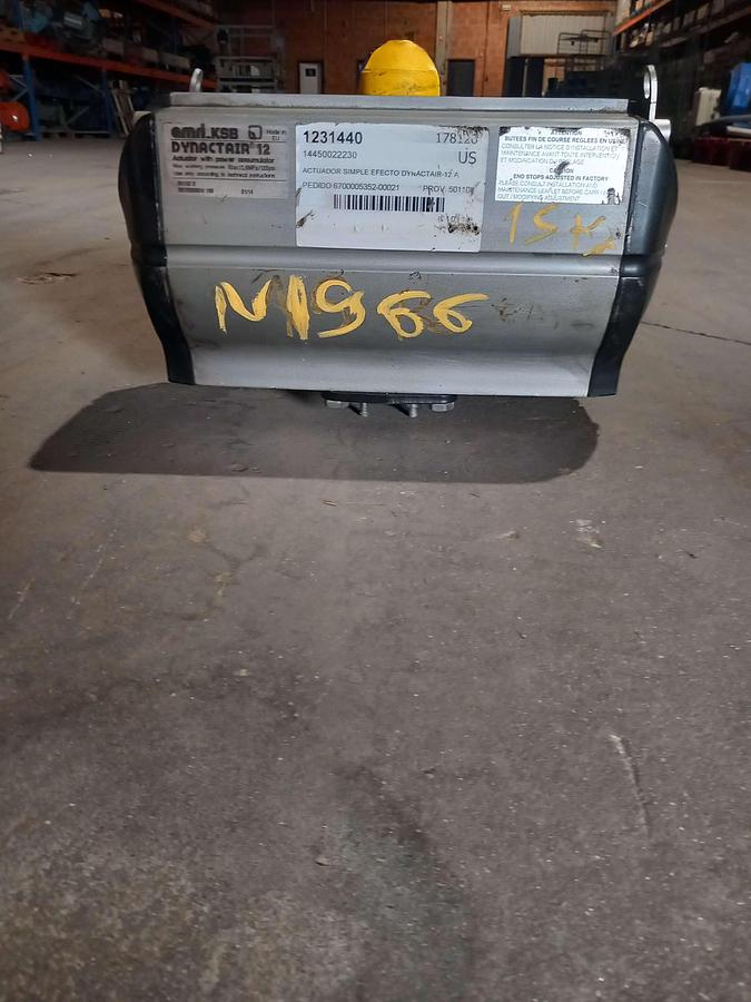 Used Valvulas controlo Pneumática Amir.Ksb Dynactair 12