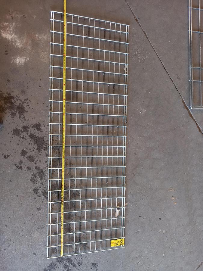 Used Grelhas galvanizadas