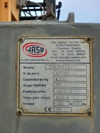 Used Guincho JASO de 6,3 ton para ponte rolante