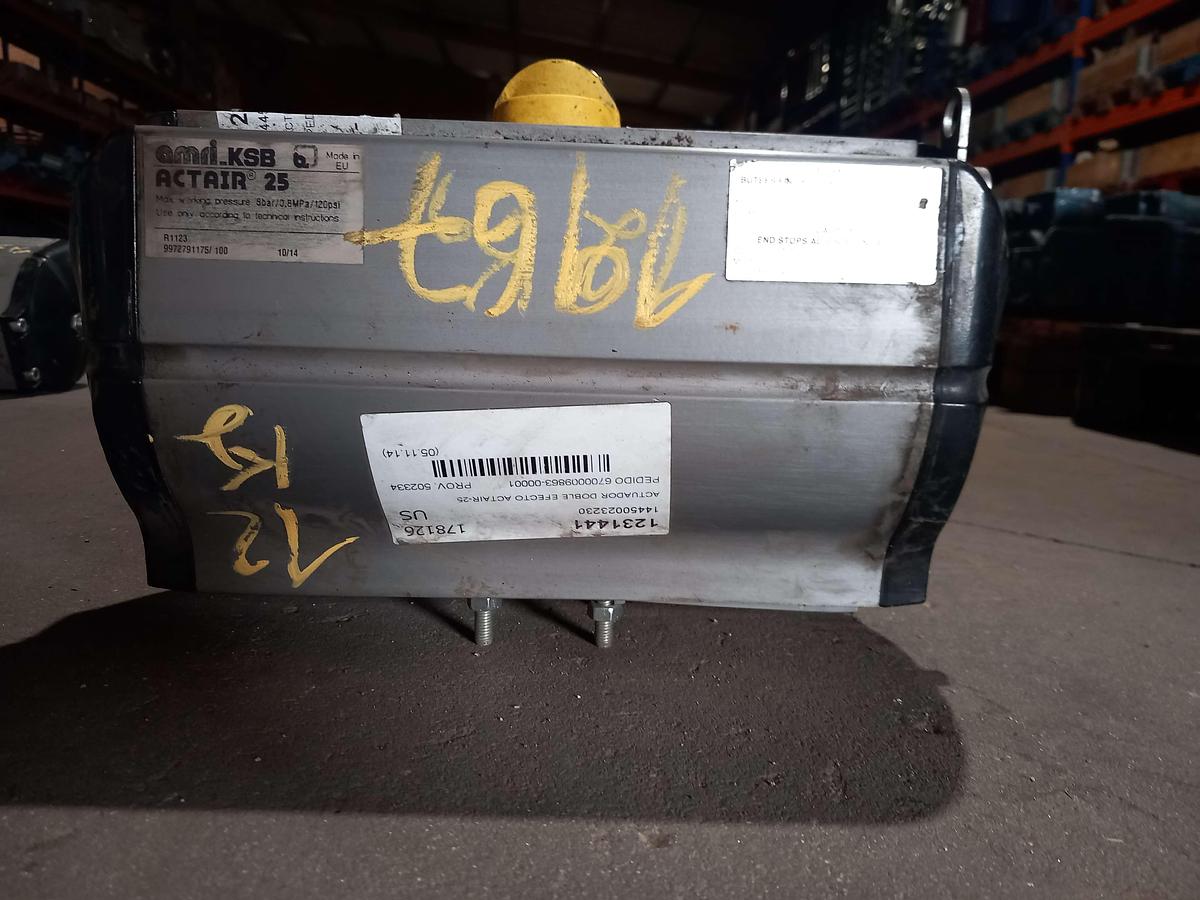 Used 2014 Valvulas controlo Pneumática Amir.Ksb Actair 25