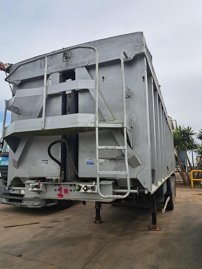 Used Semi reboque basculante de alumínio FRUEHAUF