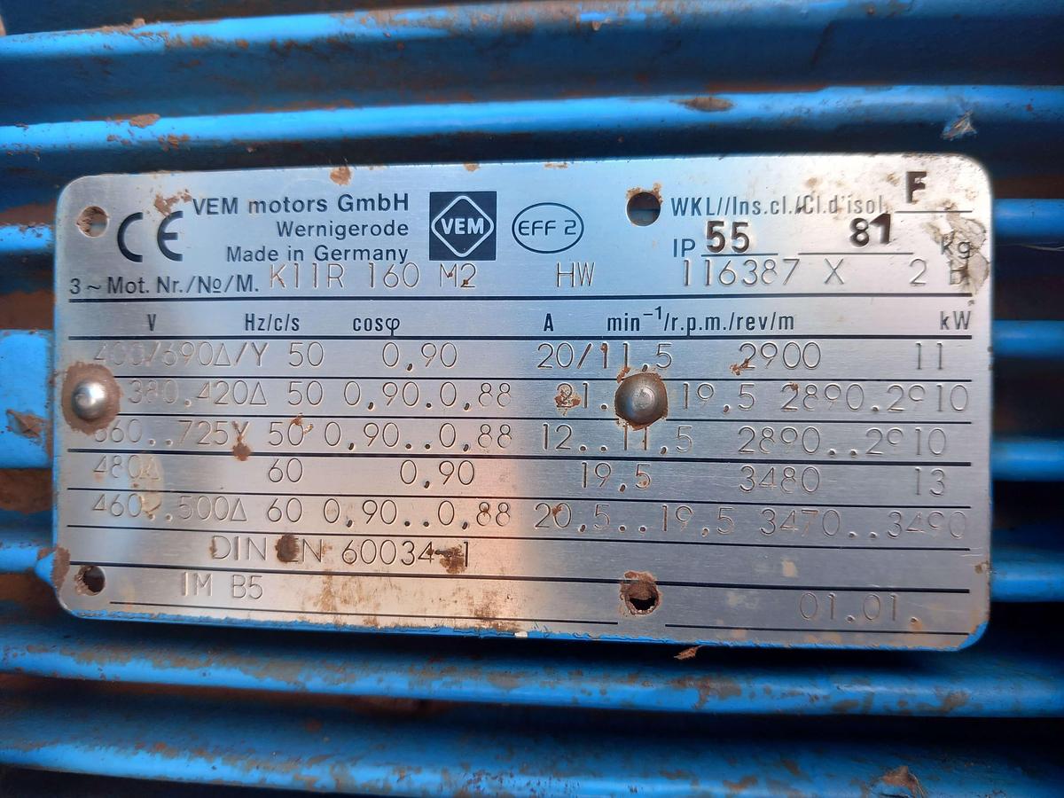 Used Filtro de mangas Hellmich EED 10000