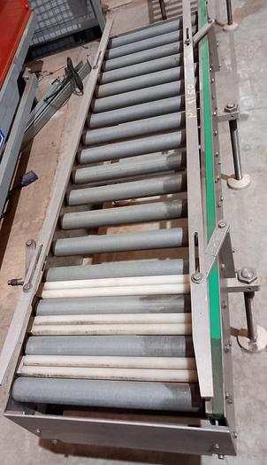 Used Transportador de rolos de 1,65 metros