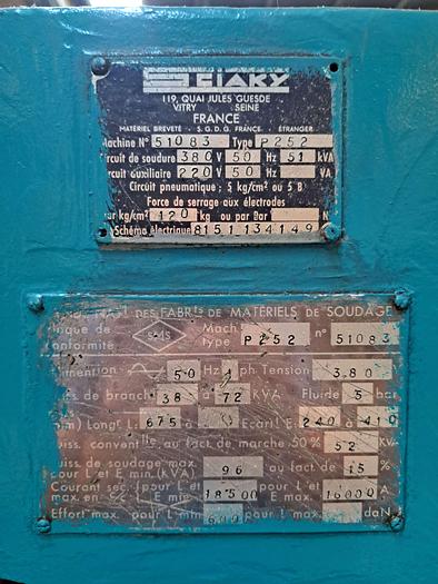 Used Máquina de soldar SIARKY P-252 