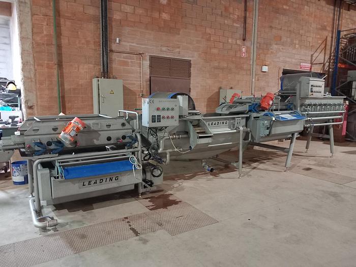 Used Linha de preparação de legumes LEADING LD-OX-400
