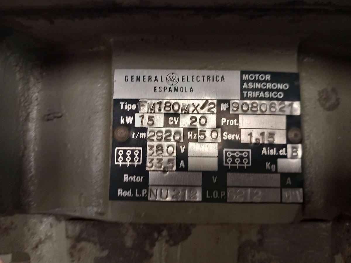 Used Motor elétrico General Electric FR180MX/2