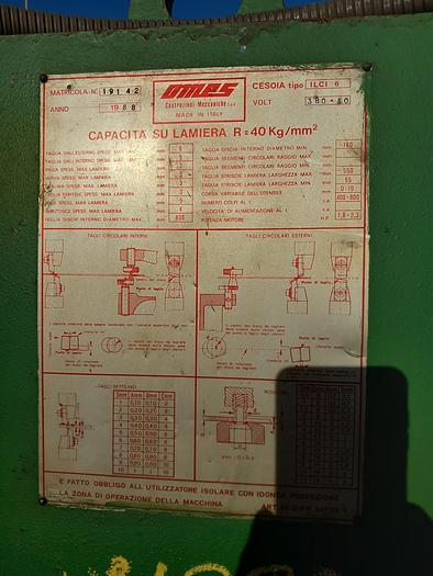 Used Rebordeadora OMES ILCI 6