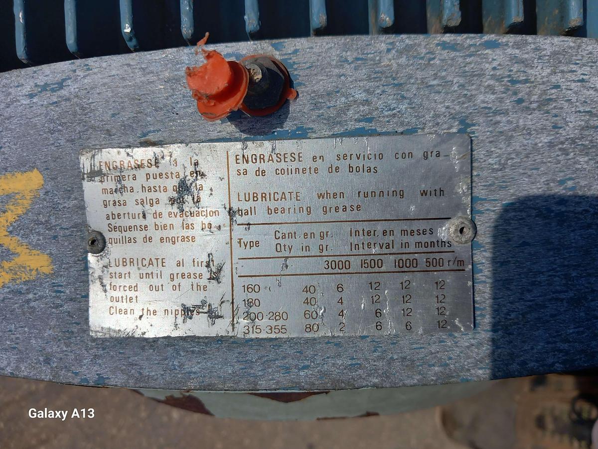 Used Motor elétrico ASEA MBG-180-M4