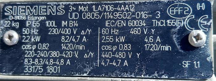 Used Transportador vertical de baldes de 8 metros