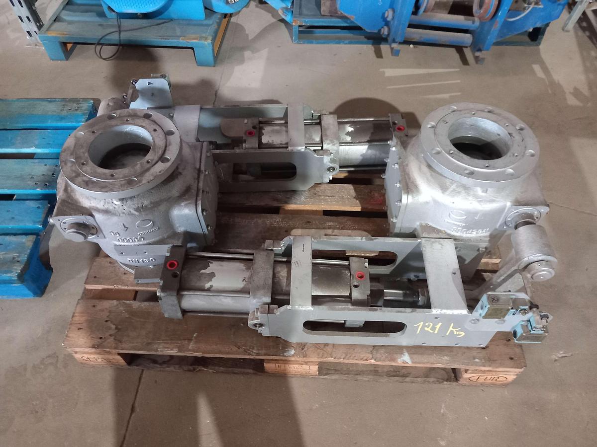 Used Válvula borbole pneumática Orbinox Swing Disc DN-150