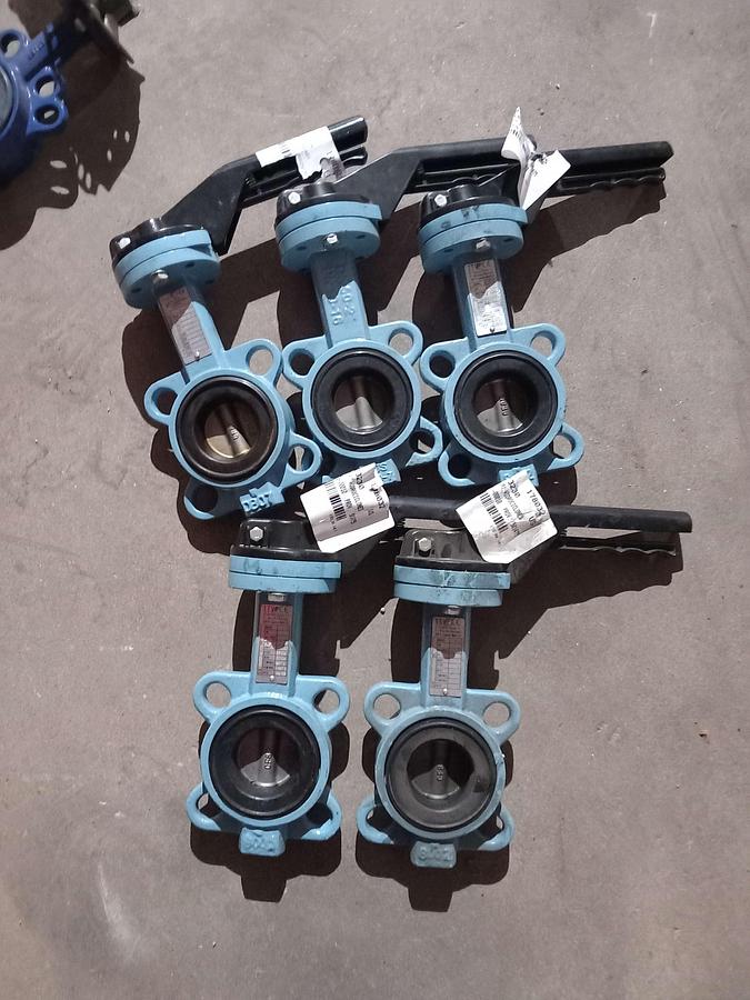 Used 2009 Valvula borboleta manual T.T.V. DN-50