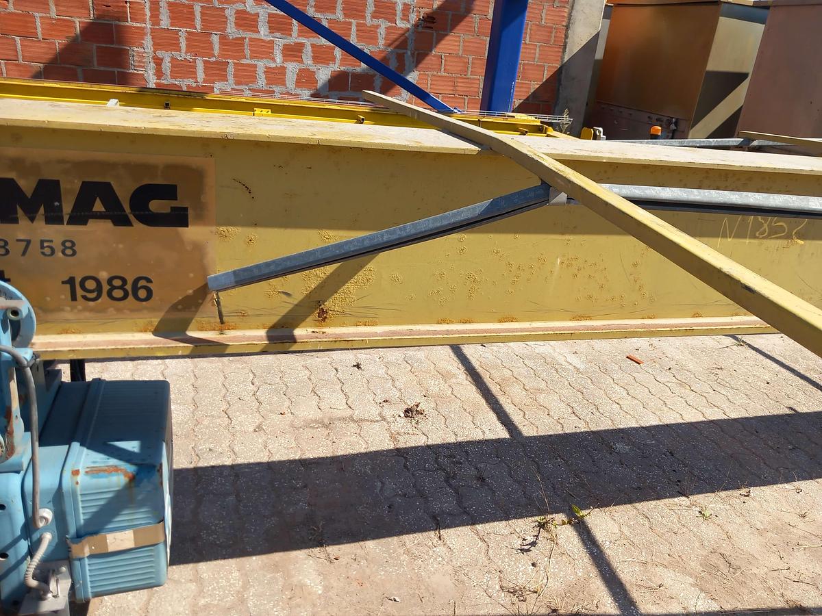 Used 1986 Ponte rolante DEMAG de 5 ton, 9,80 mt