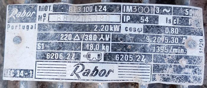 Used Transportador de rosca / sem-fim de 7 mt