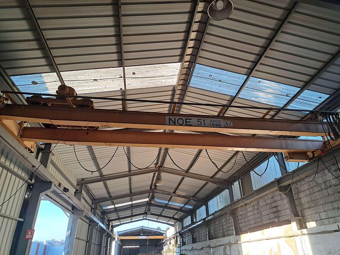 Used Ponte rolante Noé 5Tn 10mt