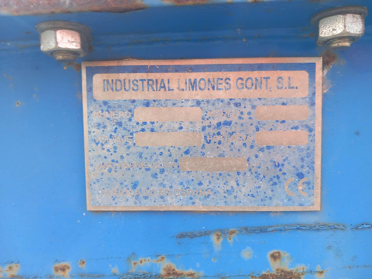Used Senfim inox Industrial Limones 5 mt
