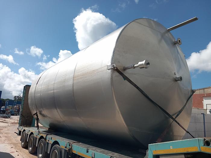 Used Depósito Inox chapa dupla 40.000 litros