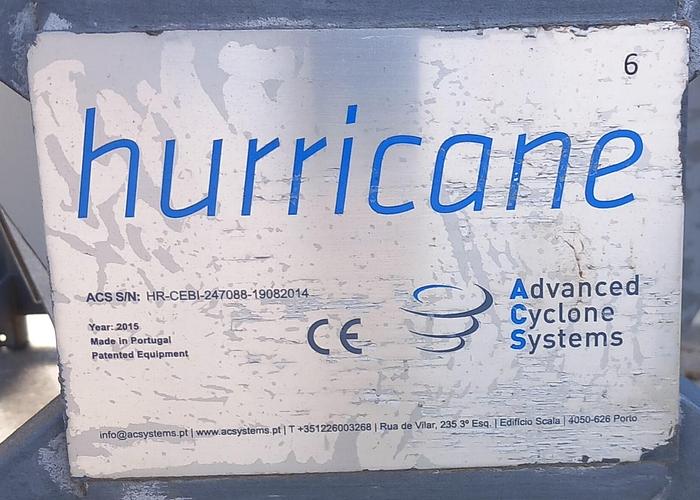 Usado Filtro ciclone Hurricane