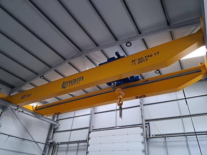 Used Ponte rolante MBM STAHL de 32 ton 15 metros