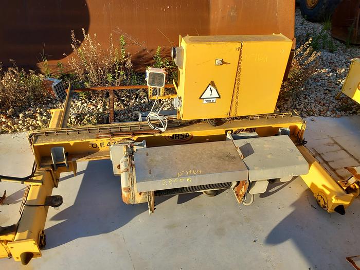 Used Guincho JASO de 6,3 ton para ponte rolante