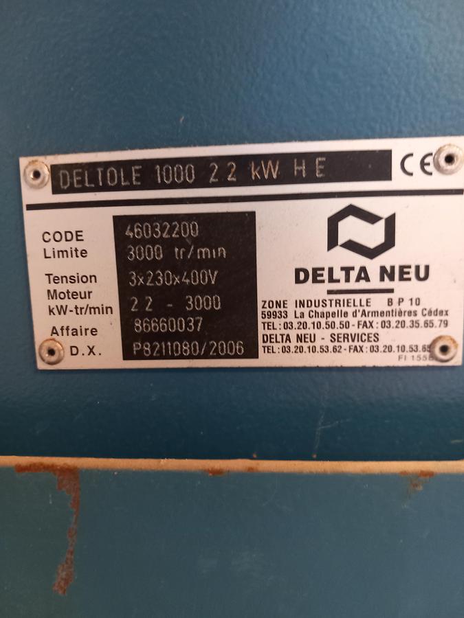 Used Maquina Extração de Fumos Deltole