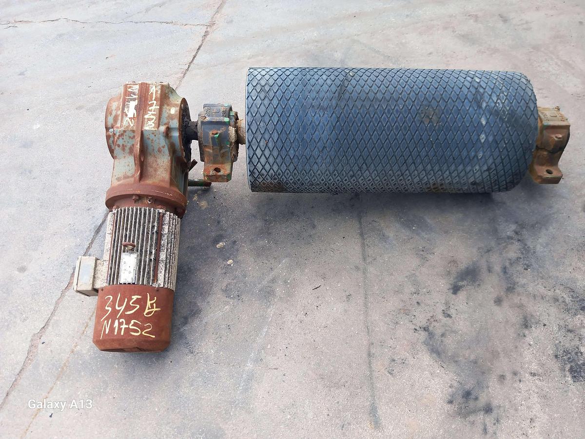 Used Tambor de acionamento emborrachado nervurado 400 x 900
