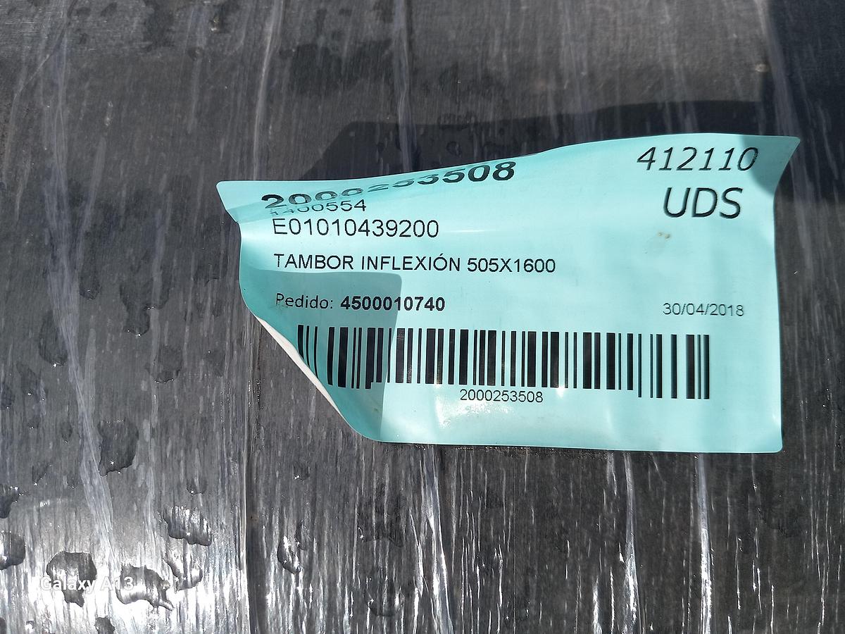 Used Tambor de acionamento com banda de rodagem lisa