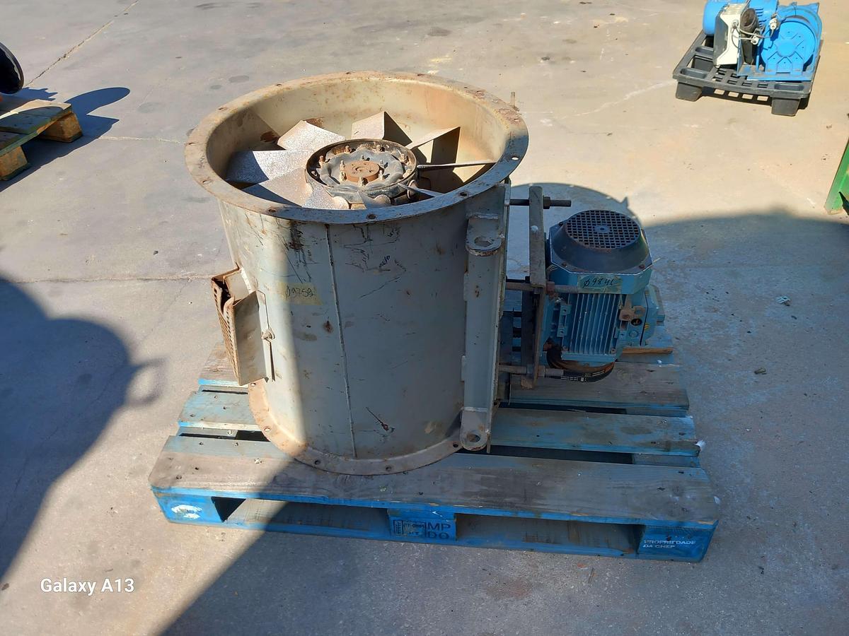 Used Ventilador Kluber Bem 41-132 de 4 kw.