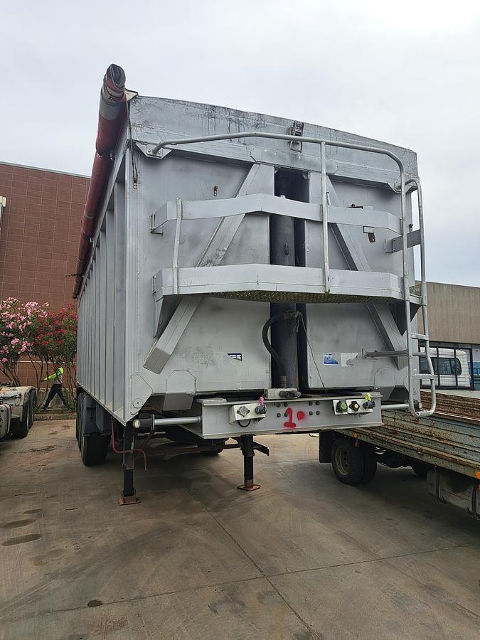 Used Semi reboque basculante de alumínio FRUEHAUF