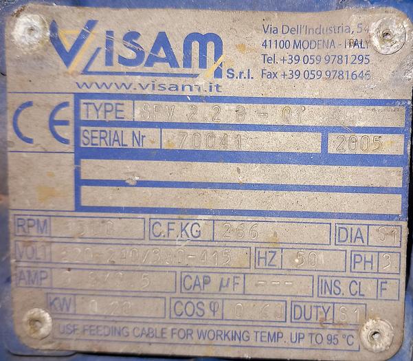 Used Tapete vibratório de inox