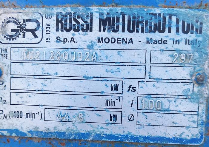 Used Caixa redutora Rossi Motoriduttori de 44,8 kw