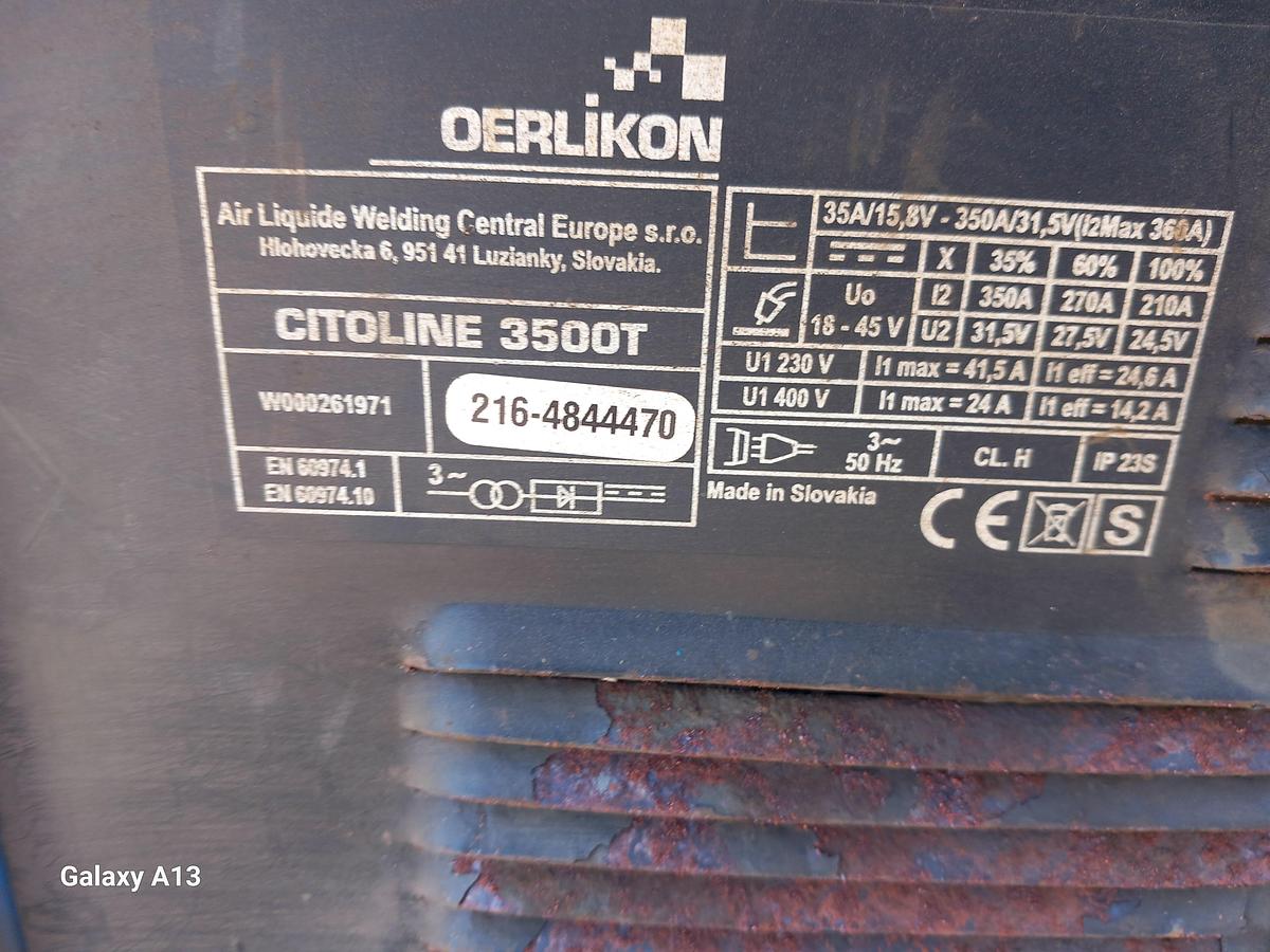Used Máquina de soldar Oerlikon Citoline 3500T