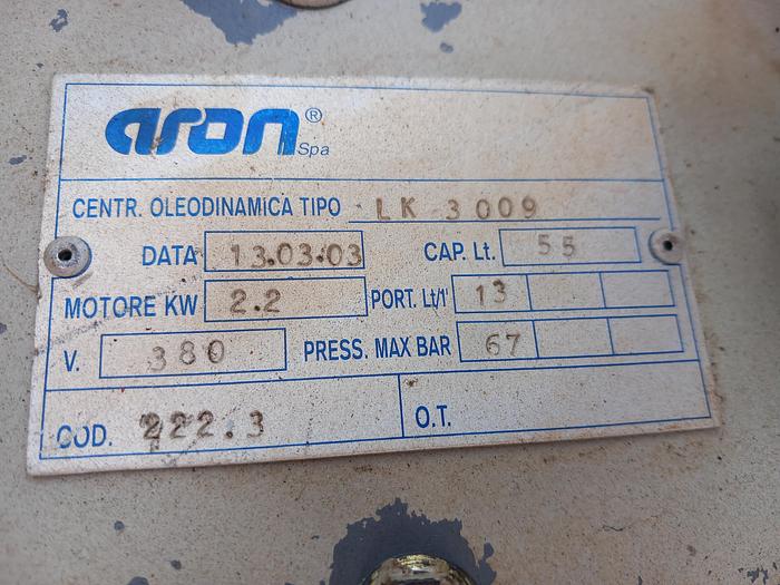 Used Grupo Hidráulico ARON de 2,2 kw