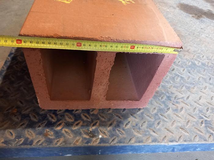 Usado Favos de 2 aberturas - peças refratárias para indústria cerâmica