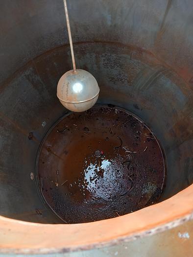 Used Depósito inox 1m3