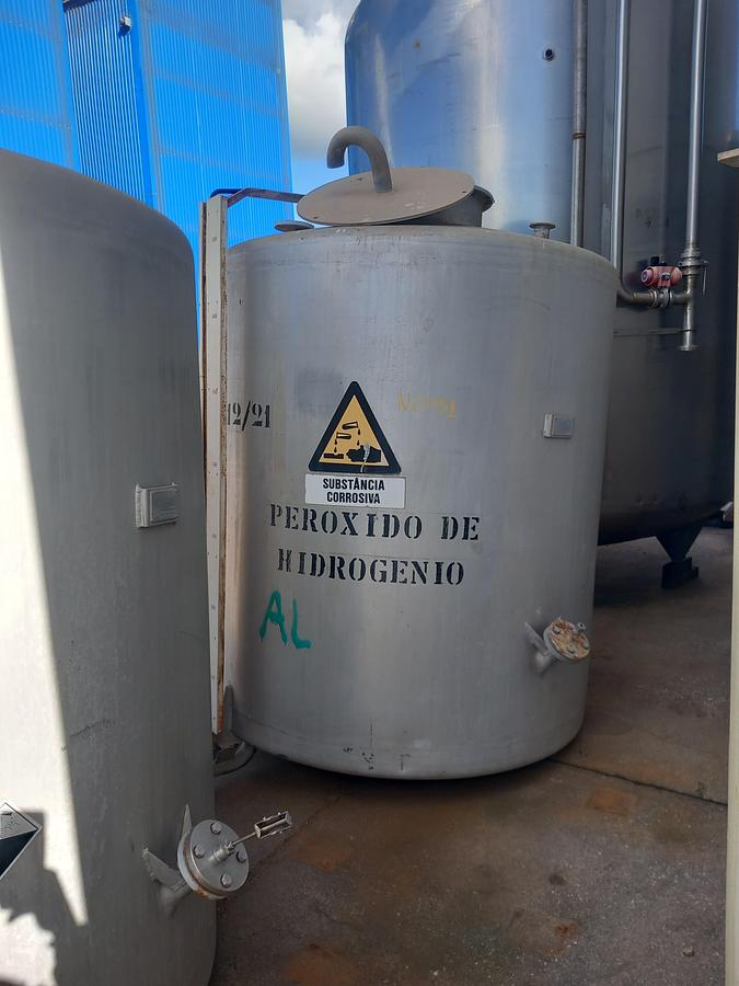 Used Deposito de aluminio Metalnor 3500 litros