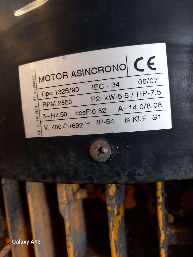 Used Motor con bomba ESPA VE 1214