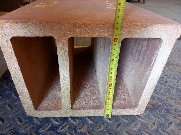 Usado Favos - peças refratárias para indústria cerâmica