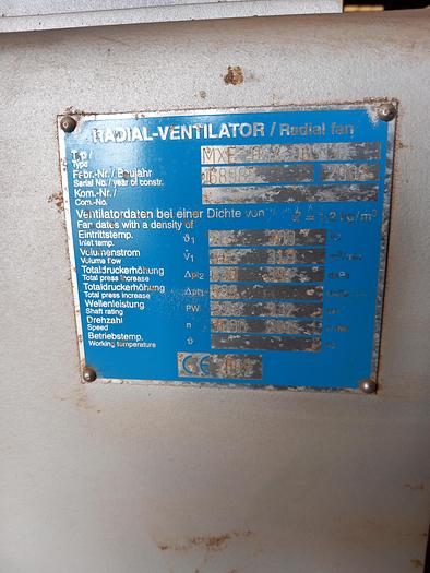 Used Ventilador Radial Ventilator MXF 063