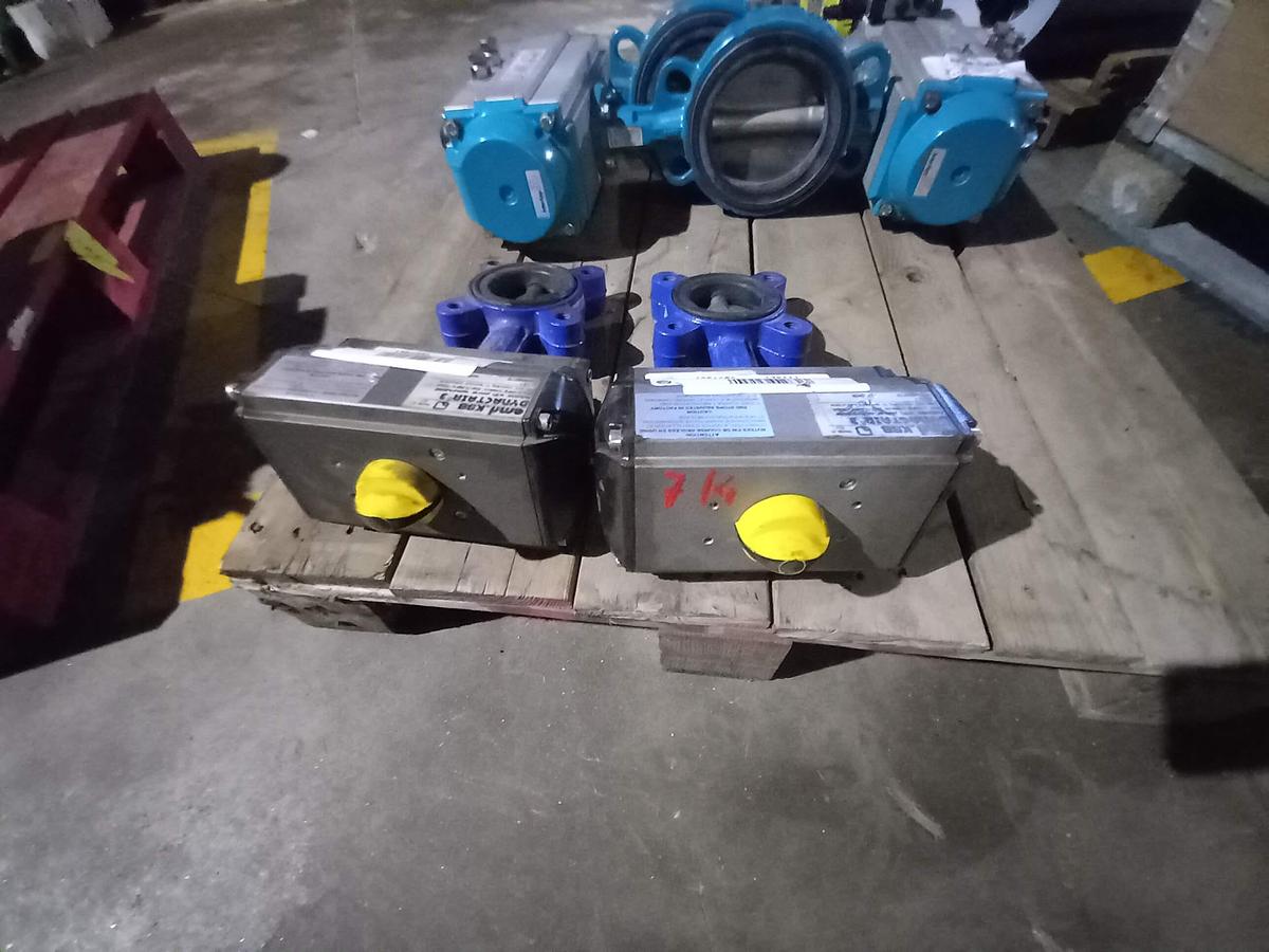 Used Valvulas Borboleta Pneumática Amir.Ksb DN-65