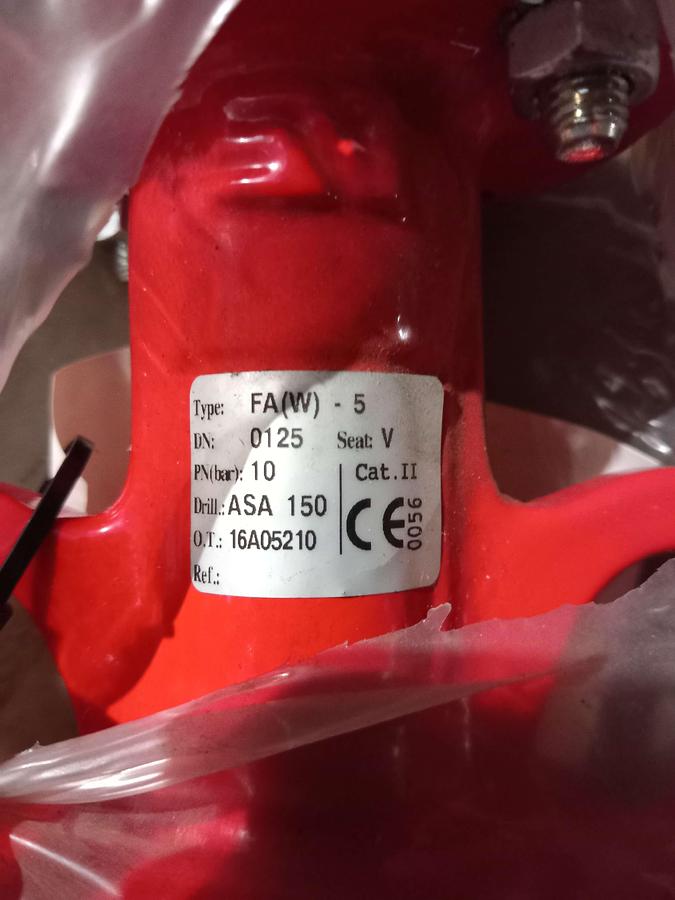 Used Valvula borboleta manual Amir.Ksb DN-125