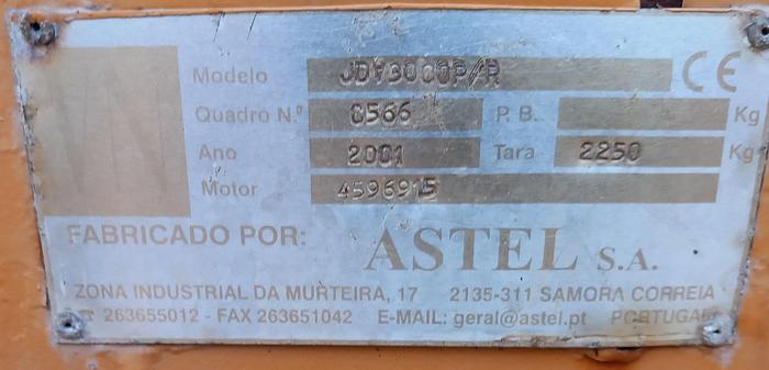 Used Dumper ASTER JVD3000 P/R LOMBARDINI