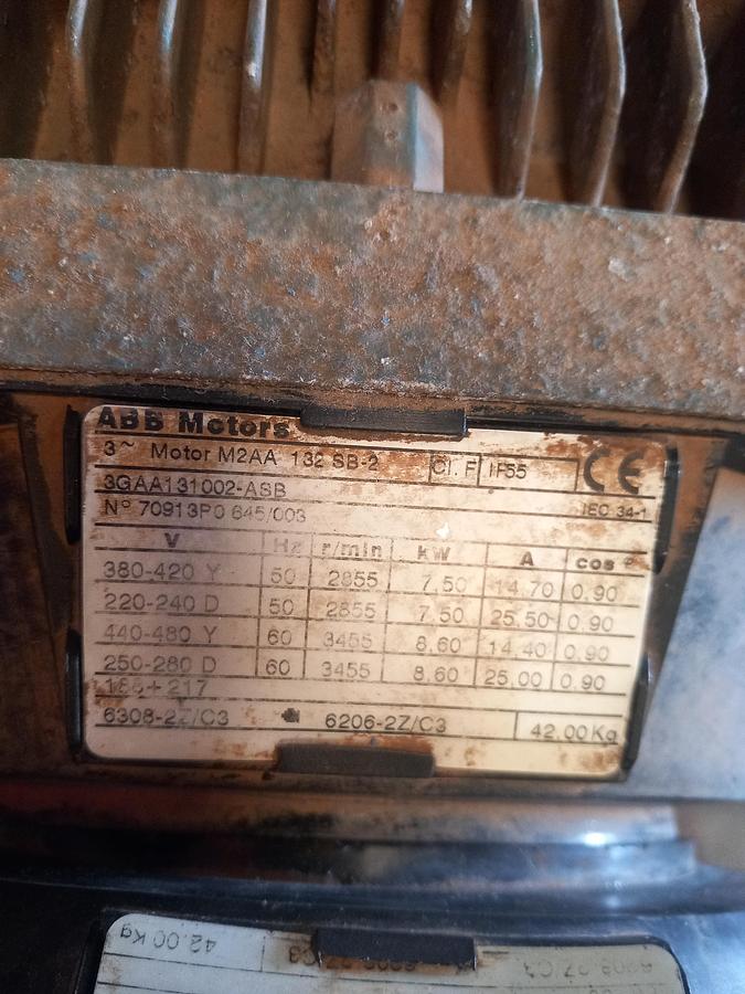 Used Ventilador 7,5 Kw