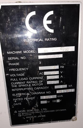 Usado Mori Seiki MV-65